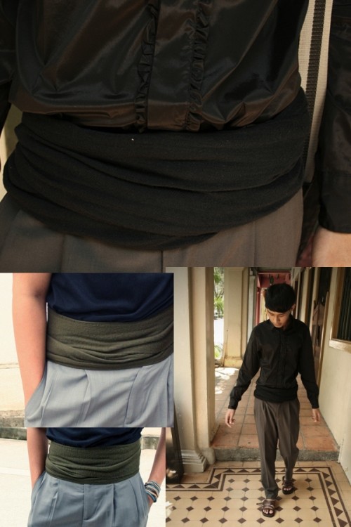 DIY Cummerbunds